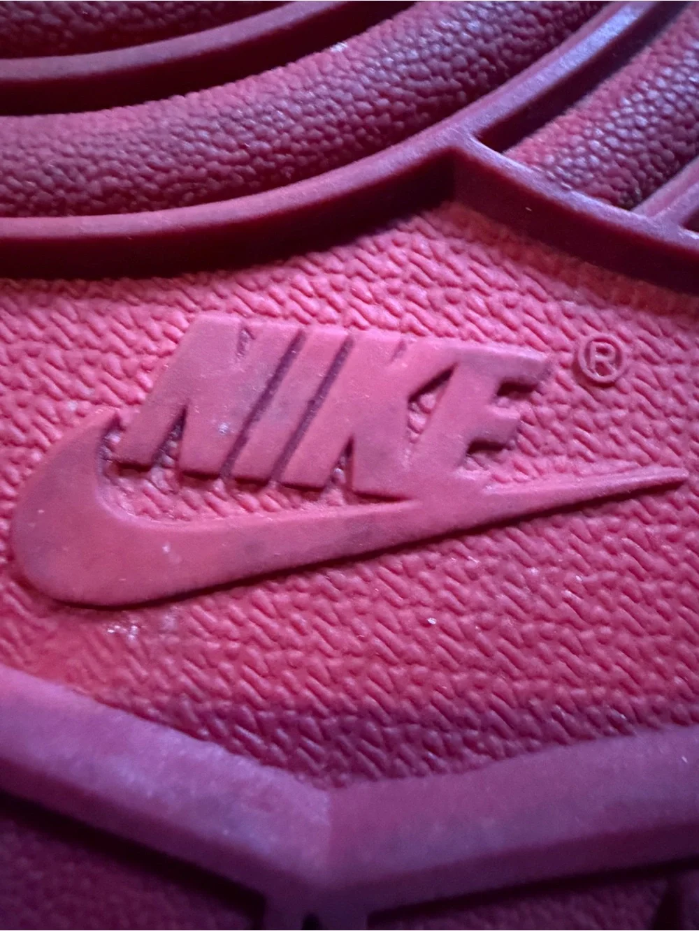 Nike Jordan Kids' Red and Black High-Top Sneakers - Picture 4 of 6